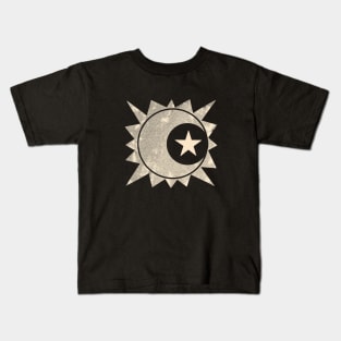 Sun Moon Star Kids T-Shirt
